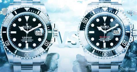 rolex sub vs sea dweller